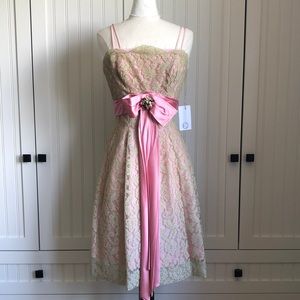 Vintage 1950s Kay Seliq Party Dress